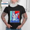 Childless Cat Lady Is Voting Kamala Harris Tshirt