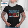 Childless Cat Lady Kamala Tshirt