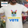 Childless Cat Lady Vote Kamala Harris Tshirt