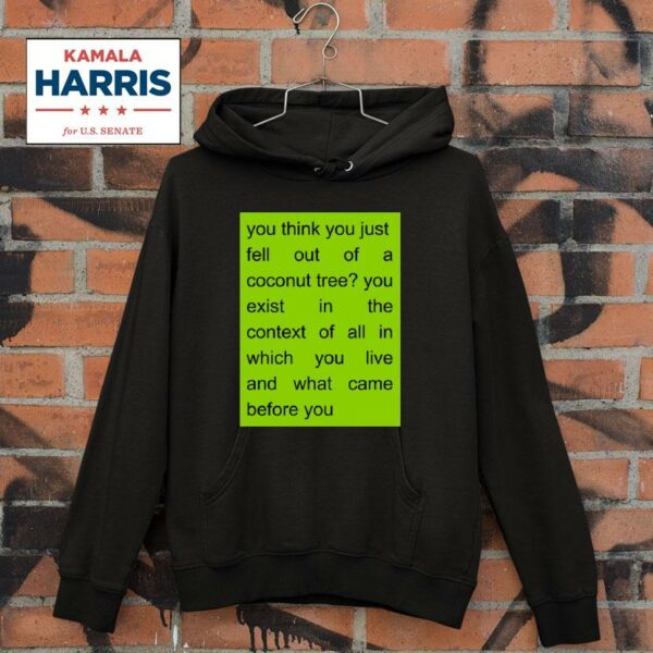 Coconut Tree Kamala Harris Bra Hoodie