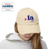 COMMA-LA Kamala Harris 2024 Distressed Cap