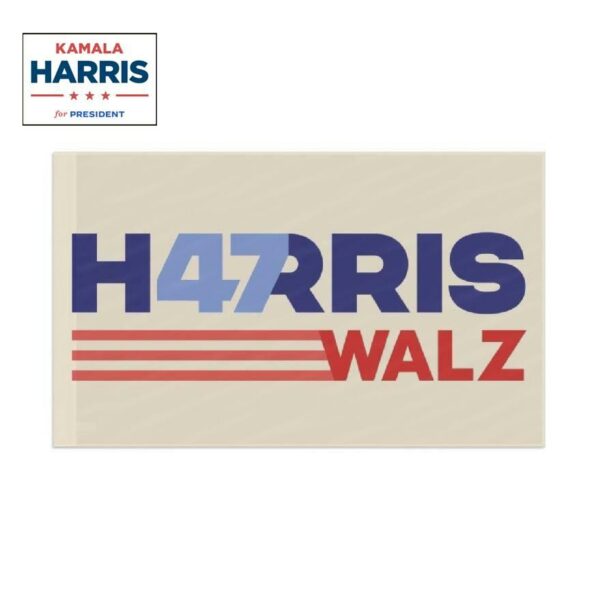 Harris Walz 47 Flag