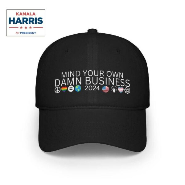 Harris Walz Mind Your Own Damn Business Hat