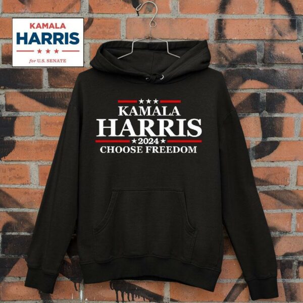 Kamala Harris Choose Freedom Election Democra Hoodie