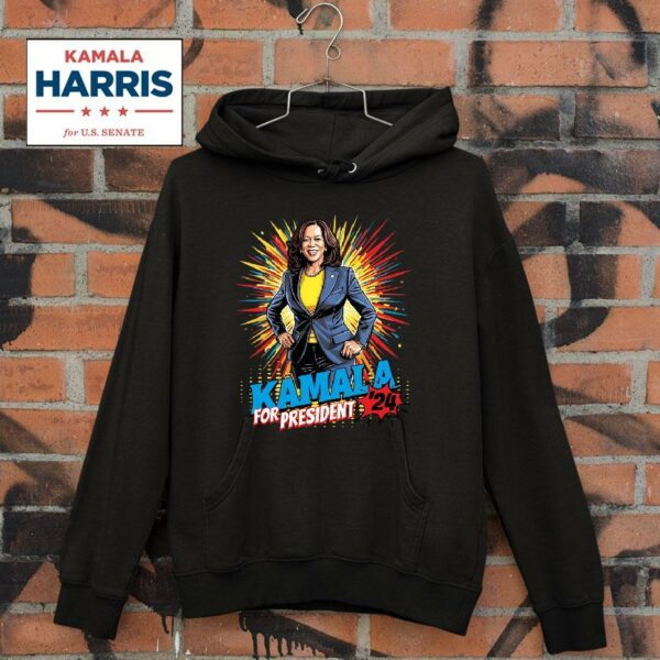 Kamala Harris Super Woman Hoodie