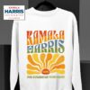 Kamala Harris Vintage Boho Groovy Retro Rainbow Sweatshirt