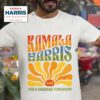 Kamala Harris Vintage Boho Groovy Retro Rainbow Tshirt