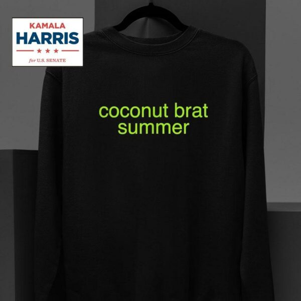 Kamala Harris Coconut Brat Summer Sweatshirt