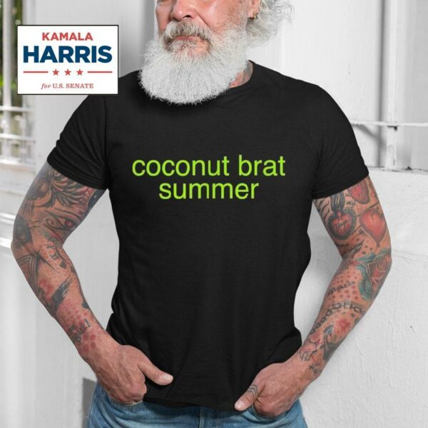 Kamala Harris Coconut Brat Summer Tshirt