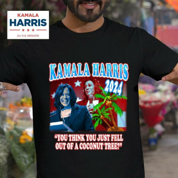 Kamala Harris Coconut Tree Tshirt