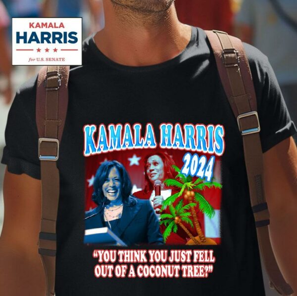 Kamala Harris Coconut Tree Tshirt