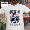 Kamala Harris Crazy Cat Lady For Kamala Tshirt