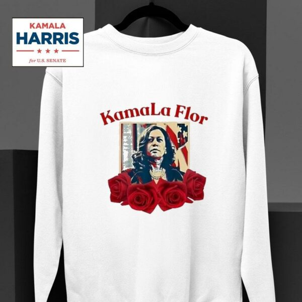 Kamala Harris Flor Sweatshirt