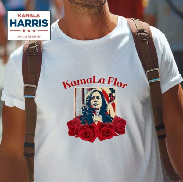 Kamala Harris Flor Tshirt