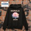 Kamala Harris Lotus Flower Hoodie