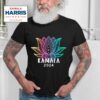 Kamala Harris Lotus Flower Presidential Election Tshirt