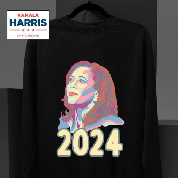 Kamala Harris Portrait Sweatshirt