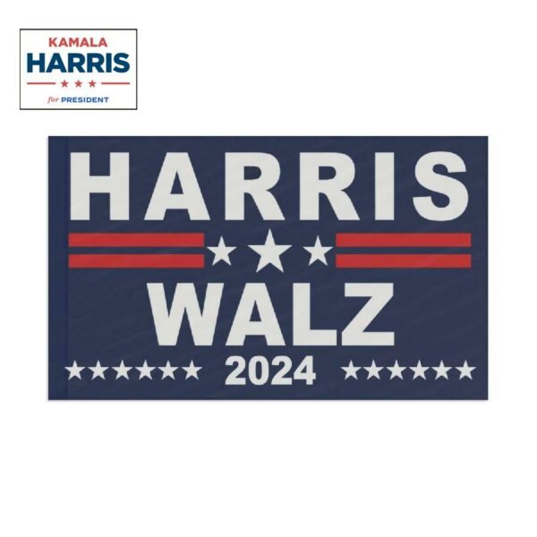 Kamala Harris Waltz 2024 Flag