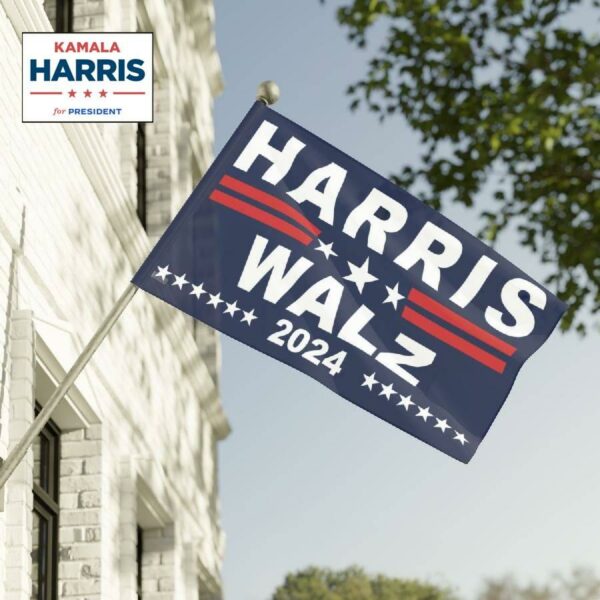 Kamala Harris Waltz 2024 Flag