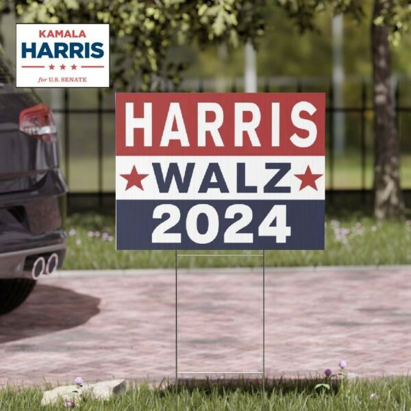 Kamala Harris Walz Vp Yard Sign