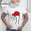 Little Portrait Goose Red Hat Nasty Woman For Kamala Harris Tshirt