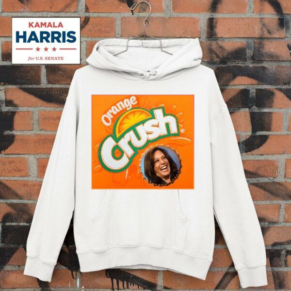 Orange Crush Kamala Harris Hoodie