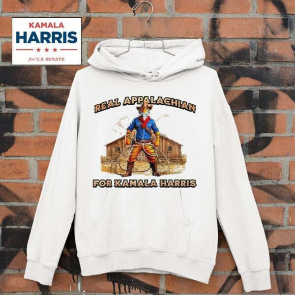 Real Appalachian For Kamala Harris Hoodie