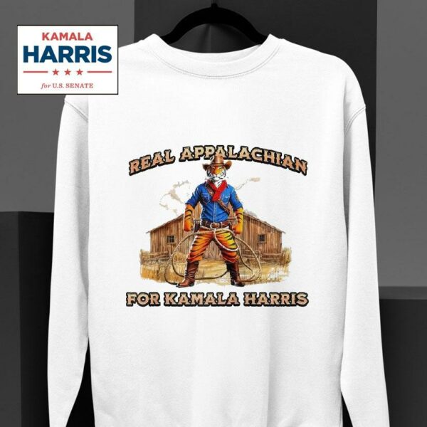 Real Appalachian For Kamala Harris Sweatshirt