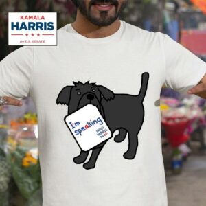 Small Dog With Kamala Harris Vp Debate Quote Tshirt