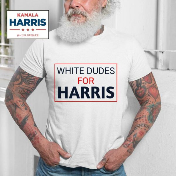 White Dudes For Harris Tshirt