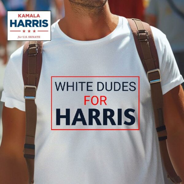 White Dudes For Harris Tshirt