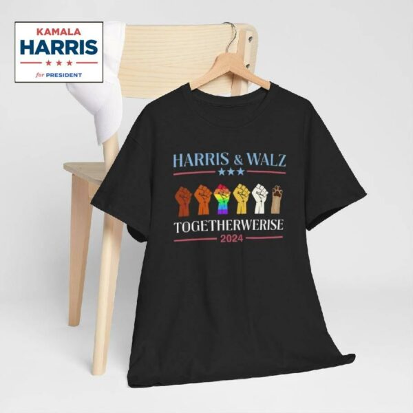 Harris & Walz Together We Rise 2024 Shirt