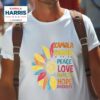 Kamala Harris Peace Love Equality Hope Diversity Colorful Tshirt