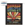 Peace Love Equality Hope Diversity Kamala Harris House Flag