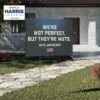 We’re Not Perfect But They’re Nuts Vote Democrat Yard Sign